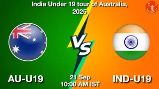AU-U19 vs IND-U19