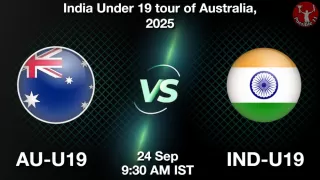 AU-U19 vs IND-U19