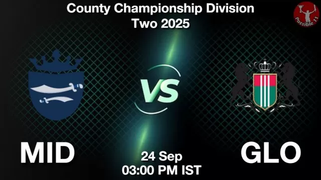 MID vs GLO Match Previews and Cricket Tips