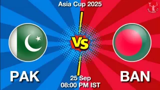 PAK vs BAN Matcch Previews