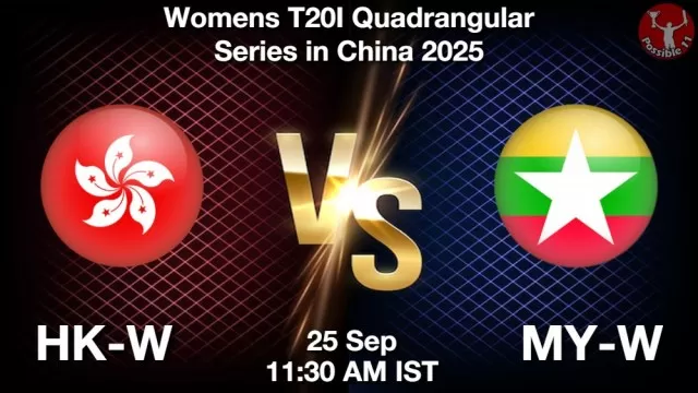 HK-W vs MY-W ड्रीम11 भविष्यवाणी, फैंटेसी क्रिकेट टीम - 25 सितम्बर 2025