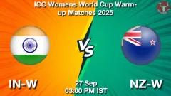 IN-W vs NZ-W Match Result