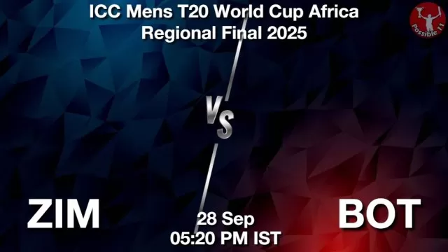 ZIM vs BOT ड्रीम11 भविष्यवाणी, फैंटेसी क्रिकेट टीम - 28 सितम्बर 2025