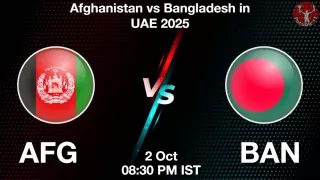 AFG vs BAN