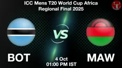 BOT vs MAW Match Prediction Picture