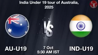 AU-U19 vs IND-U19