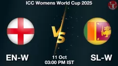 EN-W vs SL-W Match Prediction Picture