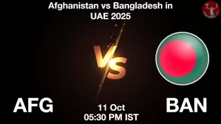 AFG vs BAN