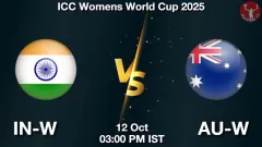 IN-W vs AU-W Match Prediction Picture