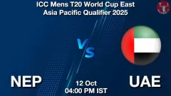 NEP vs UAE Match Result
