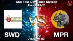 SWD vs MPR Match Result