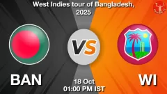 BAN vs WI Match Prediction Picture