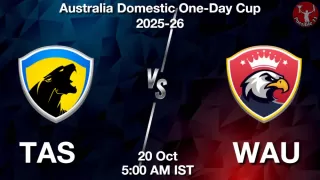 TAS vs WAU