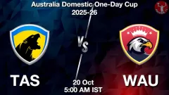 TAS vs WAU Match Prediction Picture