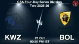 KWZ vs BOL