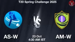 AS-W vs AM-W Match Prediction Picture