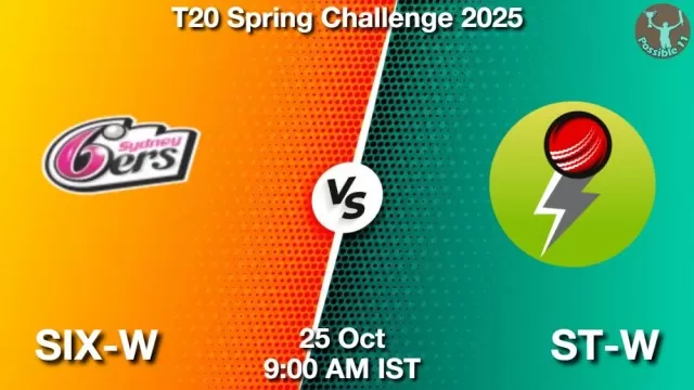 SIX-W vs ST-W Match Previews SIX-W vs ST-W Match Previews and Cricket Tips
