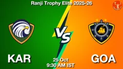 KAR vs GOA Match Prediction Picture
