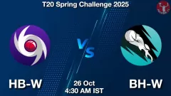 HB-W vs BH-W Match Prediction Picture