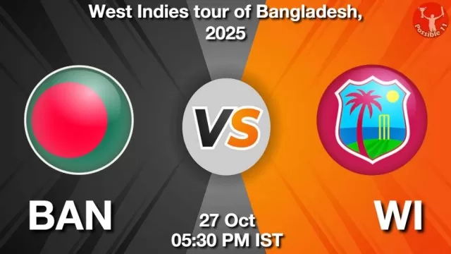 BAN vs WI Match Previews BAN vs WI Match Previews and Cricket Tips