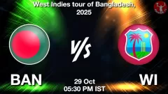 BAN vs WI Match Prediction Picture