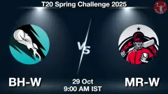 BH-W vs MR-W Match Prediction Picture