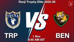 TRP vs BEN Match Prediction Picture