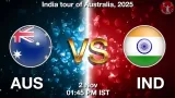 AUS vs IND Match Preview & Latest Updates - <small>Sun, 02 Nov 01:45 PM IST</small>
