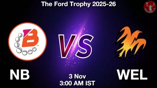 NB vs WEL ड्रीम11 भविष्यवाणी, फैंटेसी क्रिकेट टीम - 03 नवंबर 2025