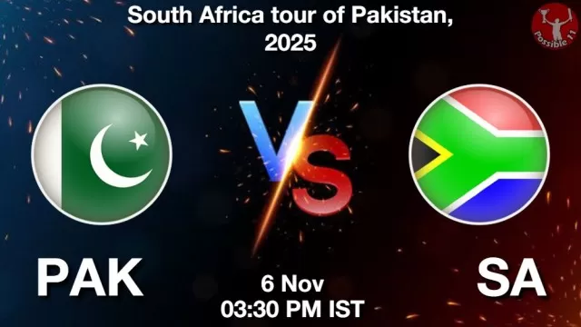 PAK vs SA ड्रीम11 भविष्यवाणी, फैंटेसी क्रिकेट टीम - 06 नवंबर 2025