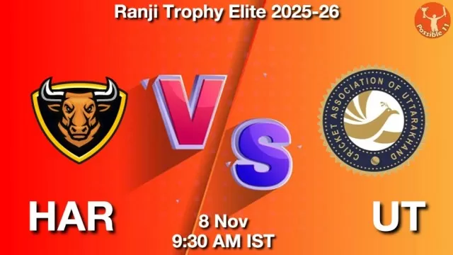 HAR vs UT ड्रीम11 भविष्यवाणी, फैंटेसी क्रिकेट टीम - 08 नवंबर 2025