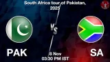 PAK vs SA Match Preview & Latest Updates - <small>Sat, 08 Nov 03:30 PM IST</small>