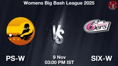 PS-W vs SIX-W Match Prediction Picture