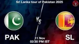 PAK vs SL Match Preview & Latest Updates - <small>Tue, 11 Nov 03:00 PM IST</small>