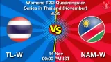 TL-W vs NAM-W Match Preview - <small>Fri, 14 Nov 12:00 PM IST</small>