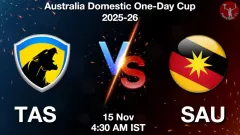 TAS vs SAU Match Prediction Picture