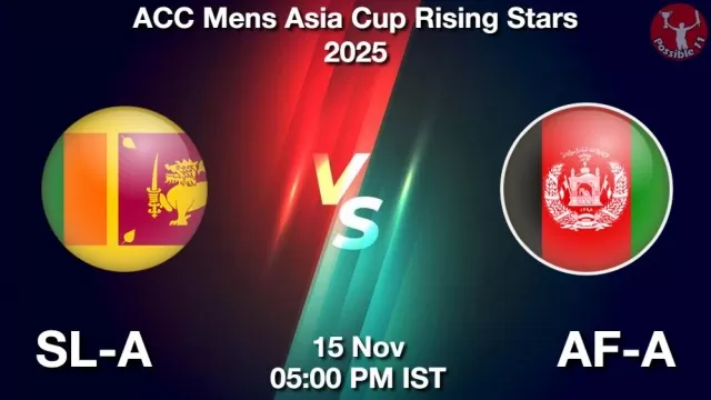 SL-A vs AF-A Match Previews and Cricket Tips