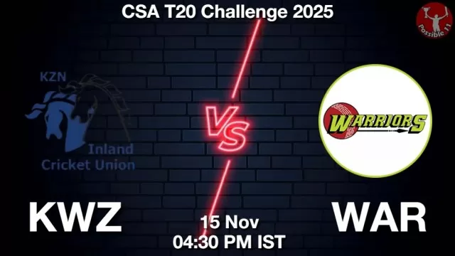 KWZ vs WAR Match Previews and Cricket Tips