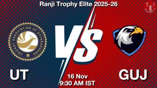 UT vs GUJ Dream11 Prediction