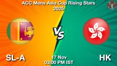 SL-A vs HK Match Prediction Picture