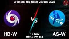 HB-W vs AS-W Match Prediction Picture
