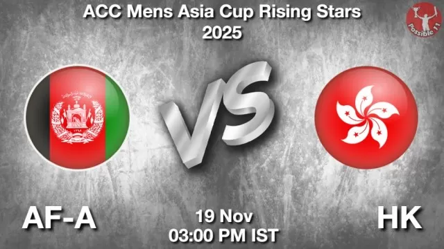 AF-A vs HK Match Previews and Cricket Tips