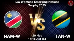 NAM-W vs TAN-W Match Prediction Picture