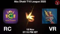RC vs VR Match Prediction Picture