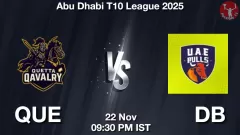 QUE vs DB Match Prediction Picture