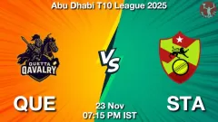 QUE vs STA Match Prediction Picture