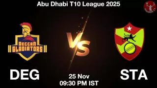 DEG vs STA DEG vs STA