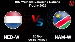 NED-W vs NAM-W Match Prediction Picture