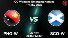 PNG-W vs SCO-W Match Prediction Picture