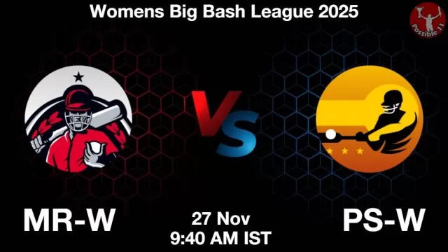 MR-W vs PS-W Match Previews and Cricket Tips